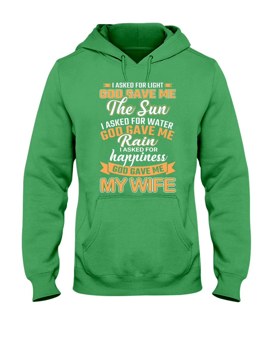 God Gave Me My Wife Hooded Sweatshirt