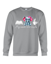 My needs are simple Crewneck Sweatshirt thumbnail