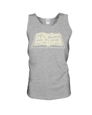 Life is better with books around Unisex Tank thumbnail