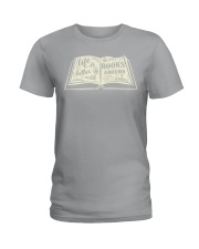 Life is better with books around Ladies T-Shirt thumbnail