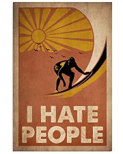 Surfing I Hate People 16x24 Poster front