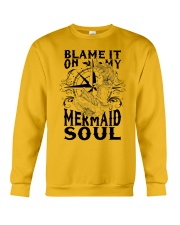 Blame it on my Mermaid Soul Crewneck Sweatshirt thumbnail