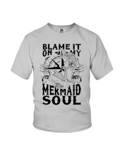 Blame it on my Mermaid Soul Youth T-Shirt thumbnail