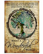 Camping What A Wonderful World 16x24 Poster front