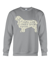 Life is better with clumber spains around Crewneck Sweatshirt thumbnail