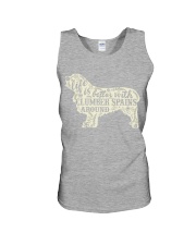 Life is better with clumber spains around Unisex Tank thumbnail