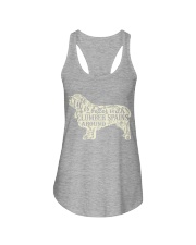 Life is better with clumber spains around Ladies Flowy Tank tile