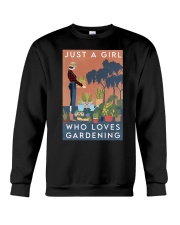 Garden Just A Girl Crewneck Sweatshirt tile