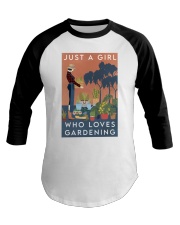 Garden Just A Girl Baseball Tee tile