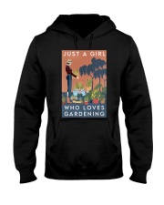 Garden Just A Girl Hooded Sweatshirt tile