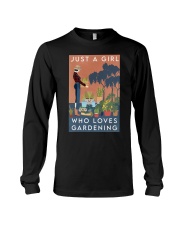 Garden Just A Girl Long Sleeve Tee tile