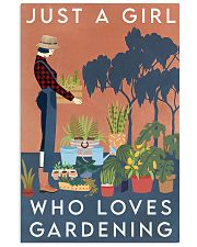 Garden Just A Girl Vertical Poster tile