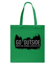 Camping GO Outside - Hoodie And T-shirt Tote Bag thumbnail