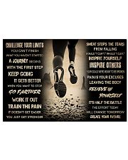 Running Challenge Your Limits 36x24 Poster front