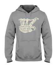 Life is better with sloths around Hooded Sweatshirt thumbnail