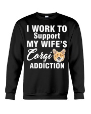 My wife's corgi Crewneck Sweatshirt thumbnail