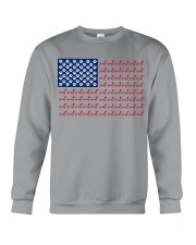 dachshund flag Crewneck Sweatshirt thumbnail