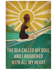 Surfing The Sea Called My Soul 16x24 Poster front