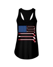 Hockey Flag Ladies Flowy Tank thumbnail