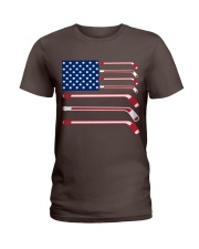 Hockey Flag Ladies T-Shirt thumbnail