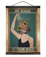 Mental Be Kind To Your Mind Hanging Canvas tile