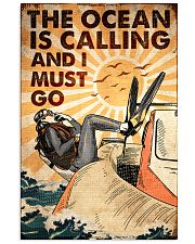 Scuba The Ocean Is Calling 16x24 Poster front