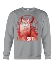 Hail satan Crewneck Sweatshirt thumbnail
