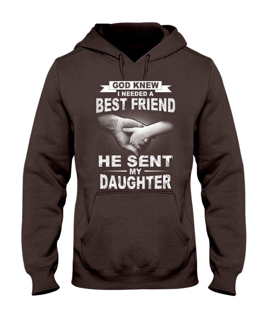 I needed a best friend Hooded Sweatshirt