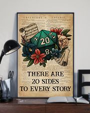 Game There Are 20 Sides To Every Story 16x24 Poster lifestyle-poster-2