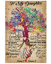 To My Daughter 24x36 Poster front