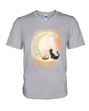 I love you to the moon V-Neck T-Shirt thumbnail