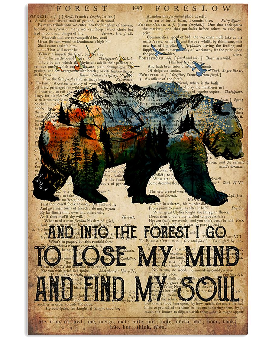 Camping Find My Soul 16x24 Poster