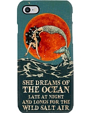 Mermaid She Dreams Of The ocean Phone Case i-phone-8-case