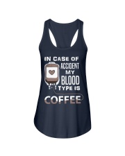 Coffee Blood Ladies Flowy Tank front