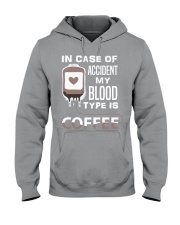 Coffee Blood Hooded Sweatshirt thumbnail