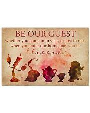 Be Our Guest 36x24 Poster front