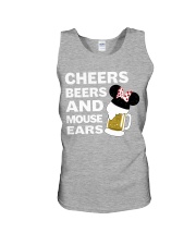 Cheers beers and mouse ears Unisex Tank thumbnail