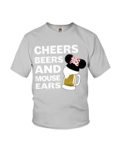 Cheers beers and mouse ears Youth T-Shirt thumbnail