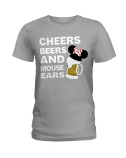 Cheers beers and mouse ears Ladies T-Shirt thumbnail