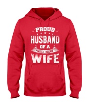 Proud Husband Hooded Sweatshirt front