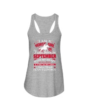 I am a horse girl Ladies Flowy Tank thumbnail
