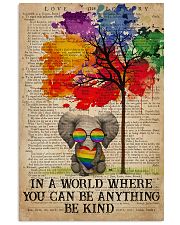 LGBT Be Kind 16x24 Poster front