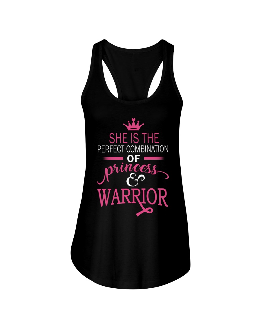 She is the perfect combination Ladies Flowy Tank