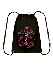 She is the perfect combination Drawstring Bag thumbnail