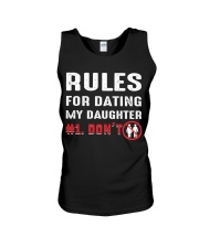 Rules for dating my daughter Unisex Tank thumbnail