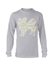 Life is better with papilons around Long Sleeve Tee thumbnail