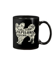 Life is better with papilons around Mug thumbnail