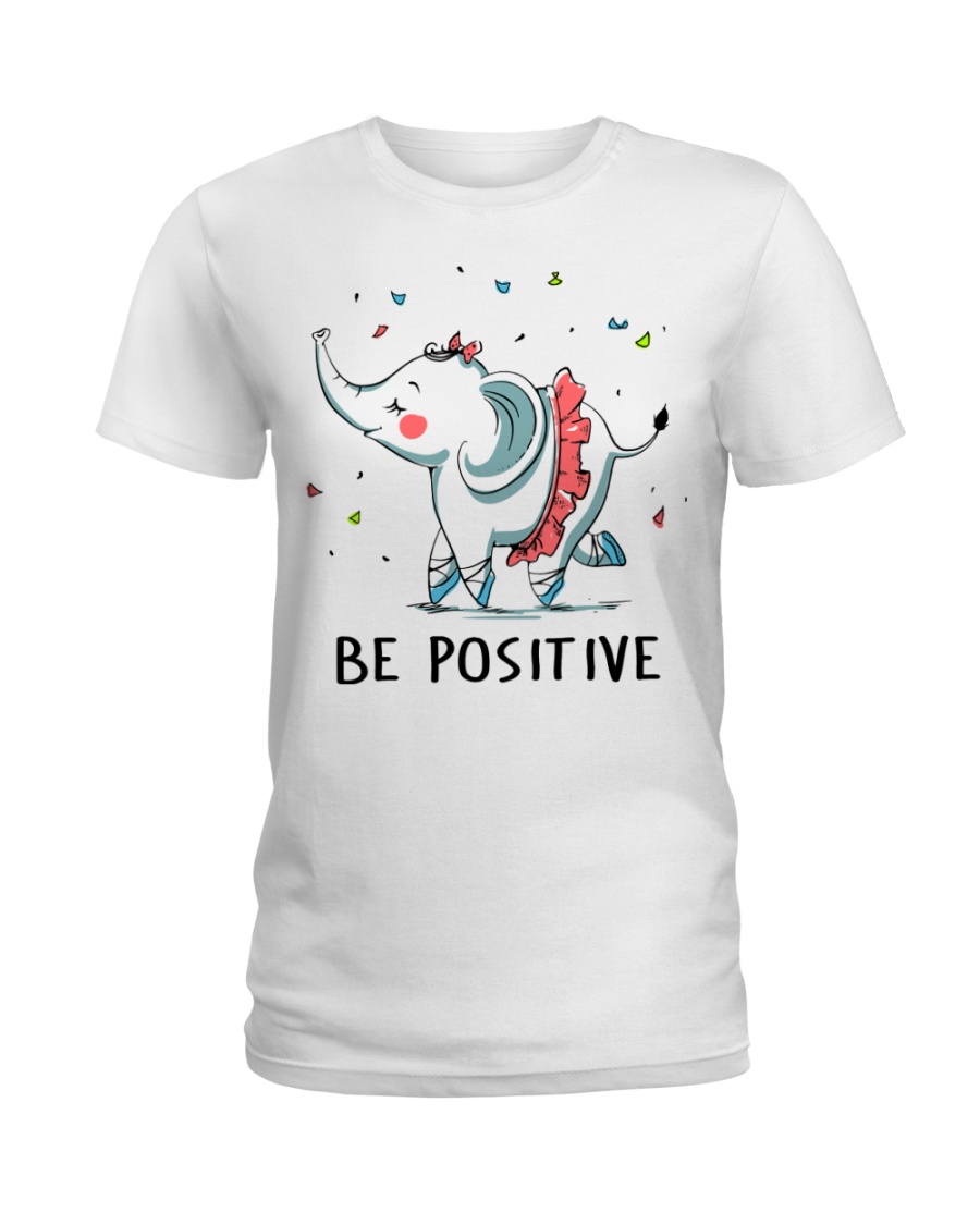 Be Positive Ladies T-Shirt