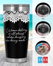 Feminist RGB 20oz Tumbler aos-20oz-tumbler-lifestyle-front-44
