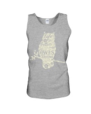 Life is better with owls around Unisex Tank thumbnail